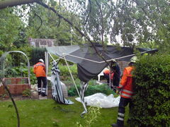 Hilfeleistung nach schwerem Gewitter 2009 - Bild 4